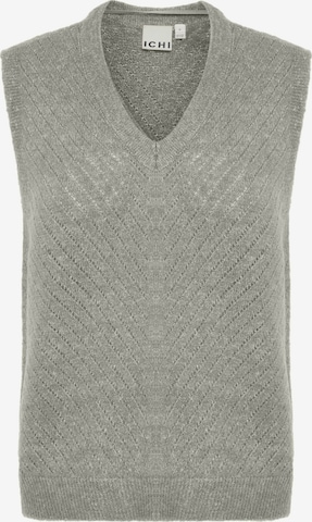 Pull-over 'Kamara' ICHI en gris : devant