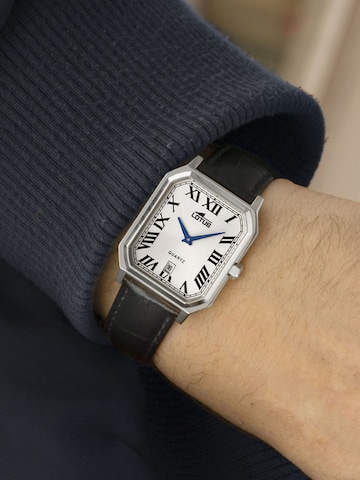 Lotus Analoog horloge 'Date watch Square Series' in Zwart