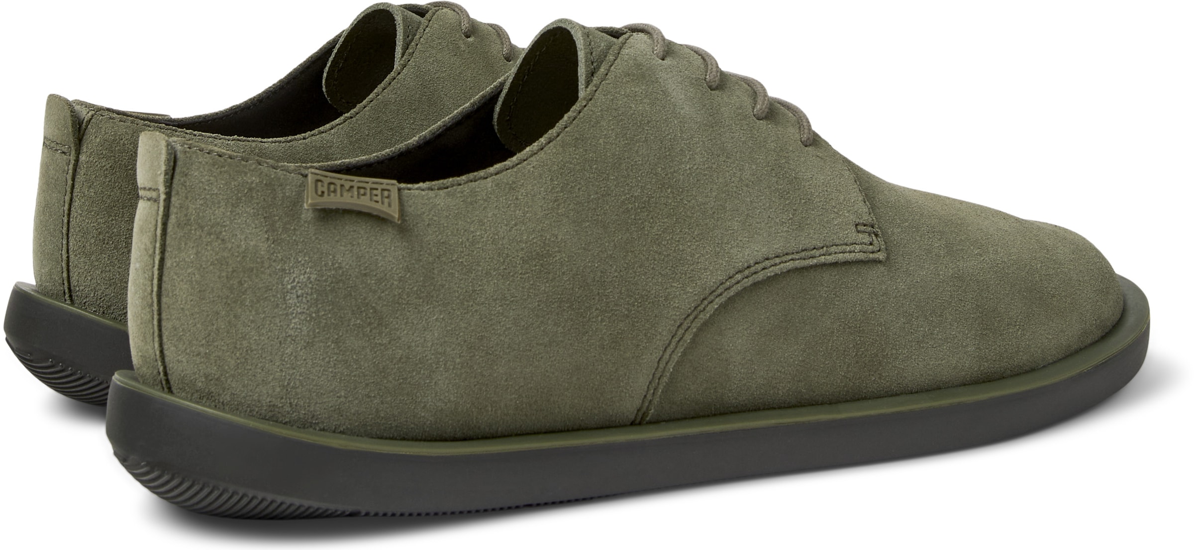 CAMPER Lace-up shoe 'Wagon' in Green