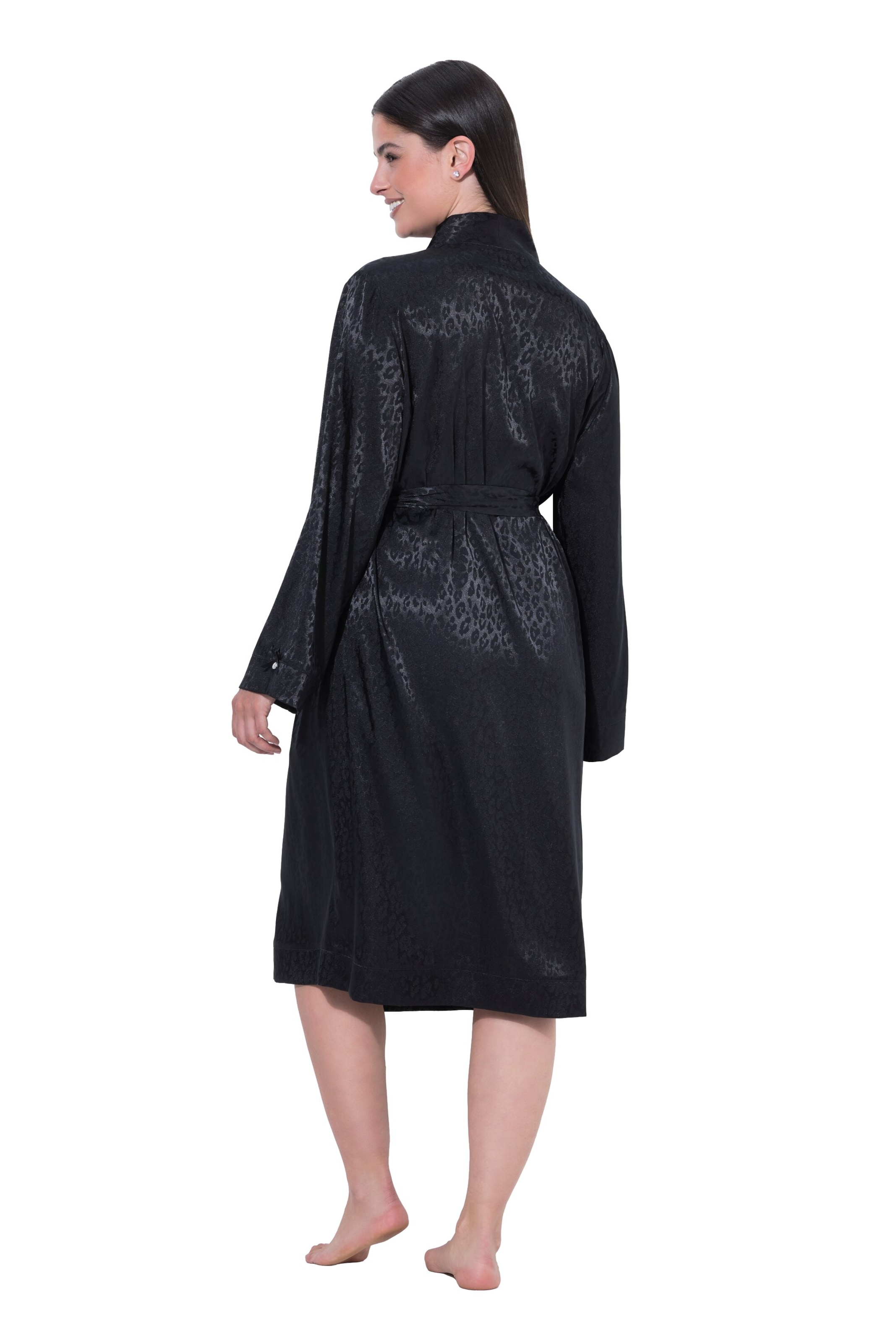 TruYou Bademantel in Schwarz