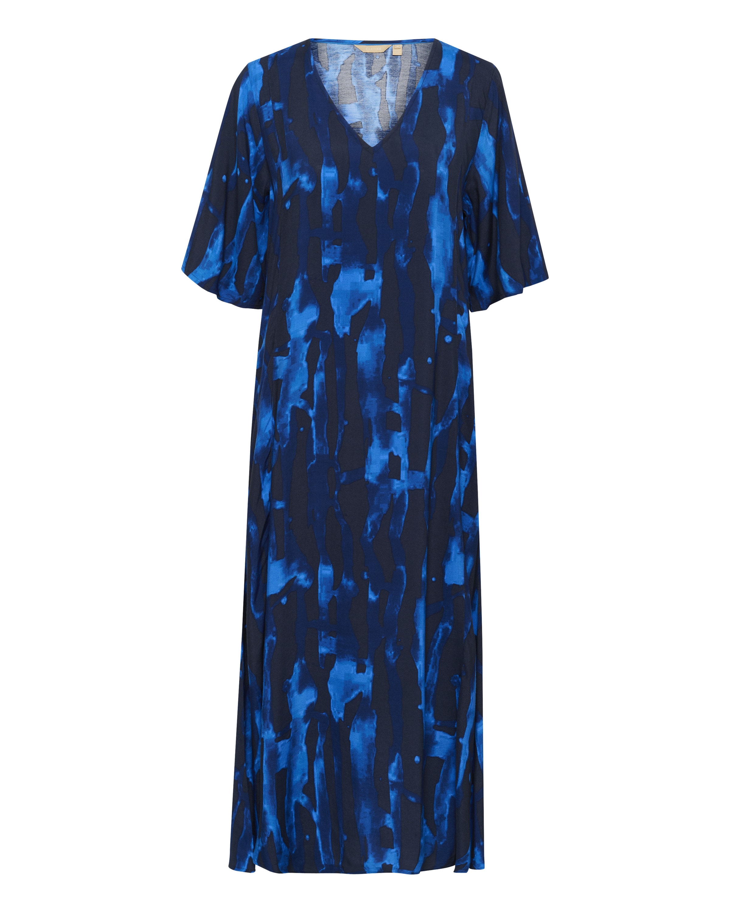 CULTURE Kleid 'Ashley Chaina' in Blau: Vorderseite