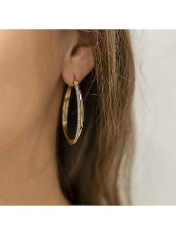 Boucles d'oreilles CELESTA en jaune : devant