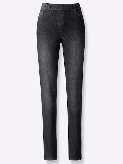 Jeans heine pe negru denim, Vizualizare produs