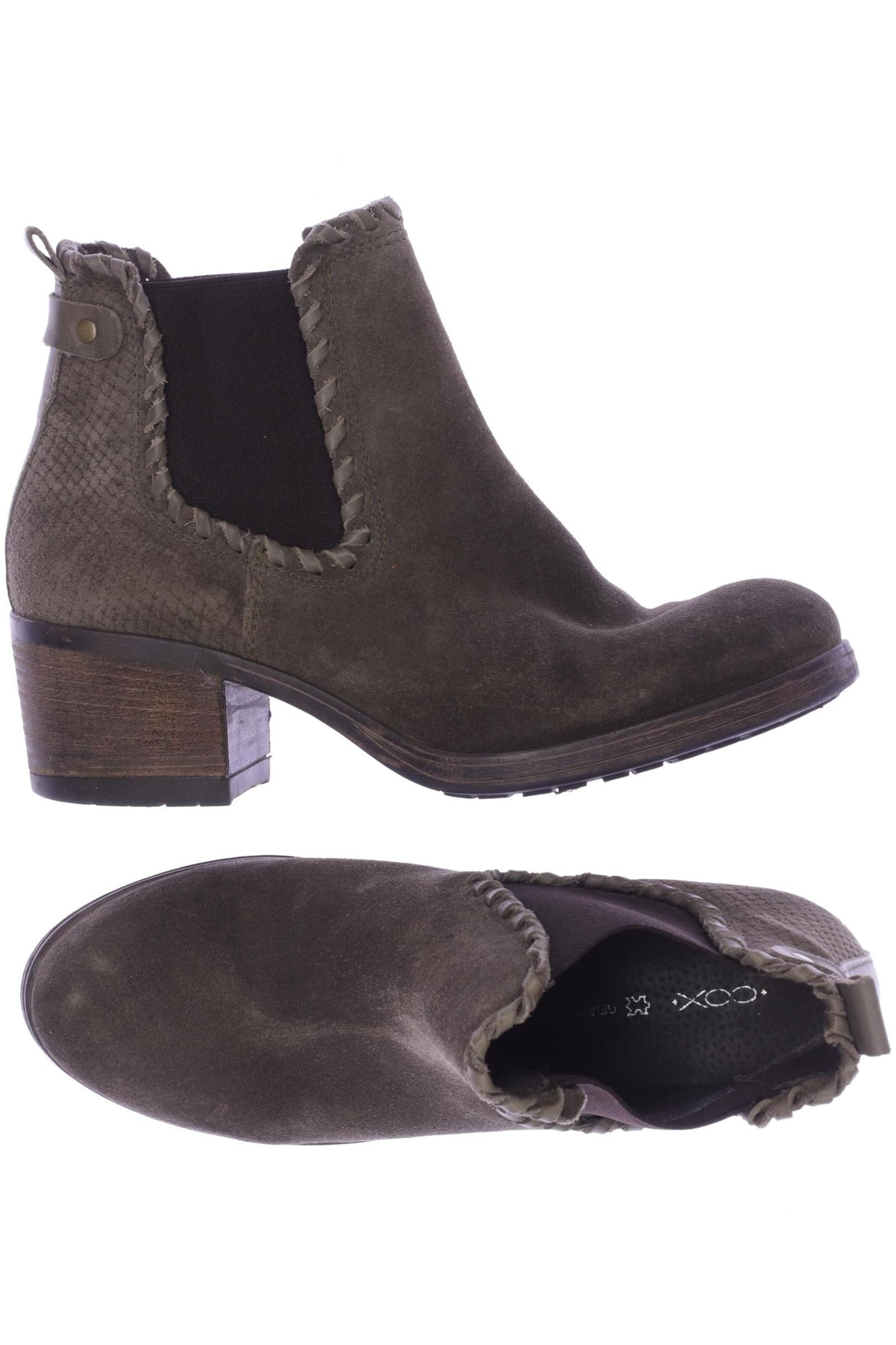 COX Dress Boots in 39 in Green: front