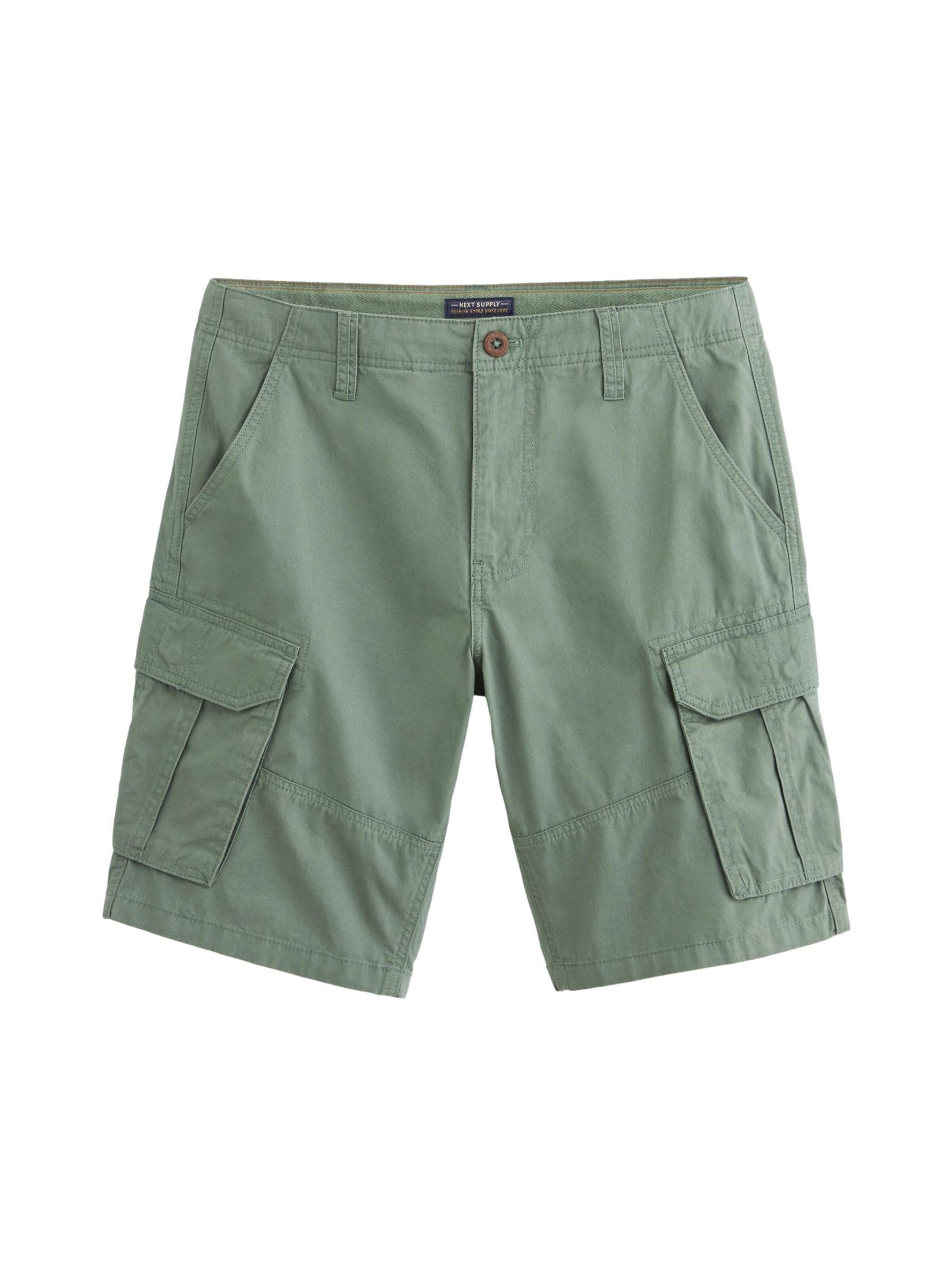 Regular Pantaloni cu buzunare de la Next pe verde: față