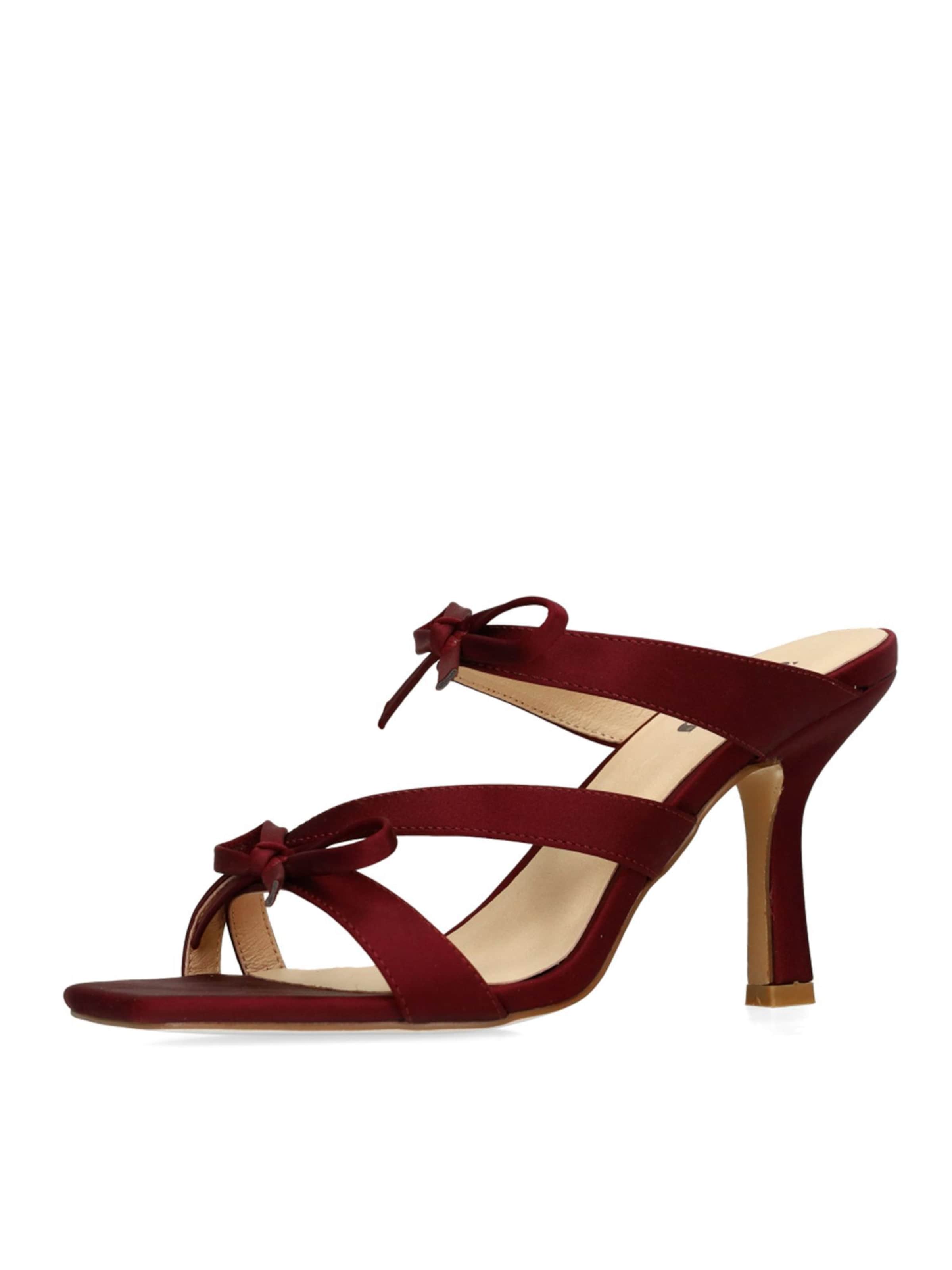 Sandales SACHA en rouge : devant