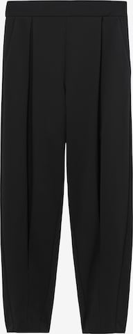 Adolfo Dominguez Barrel Hose in Schwarz: Vorderseite