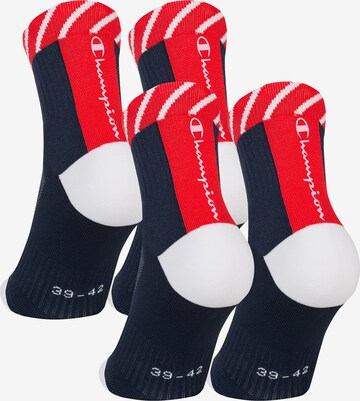 Champion Authentic Athletic Apparel Athletic Socks ' 4er-Pack Performance ' in Blue