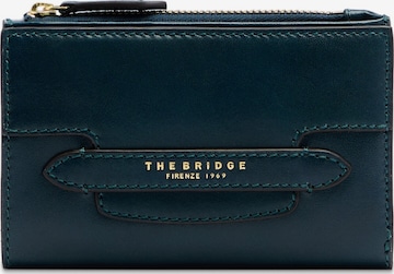 The Bridge Wallet in Blue: front