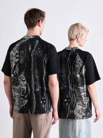 Carlo Colucci Shirt 'Eschfaller' in Black