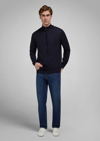 HECHTER PARIS Strickjacke in Blau