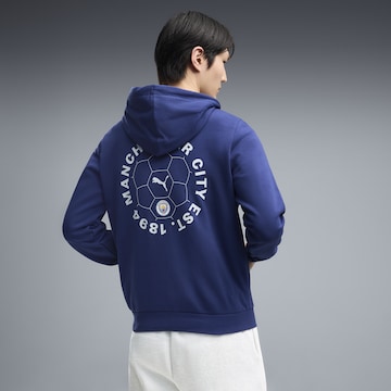 PUMA Sportsweatjacke 'ftblCulture' in Blau