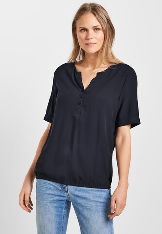 Camicia da donna di CECIL in blu: frontale