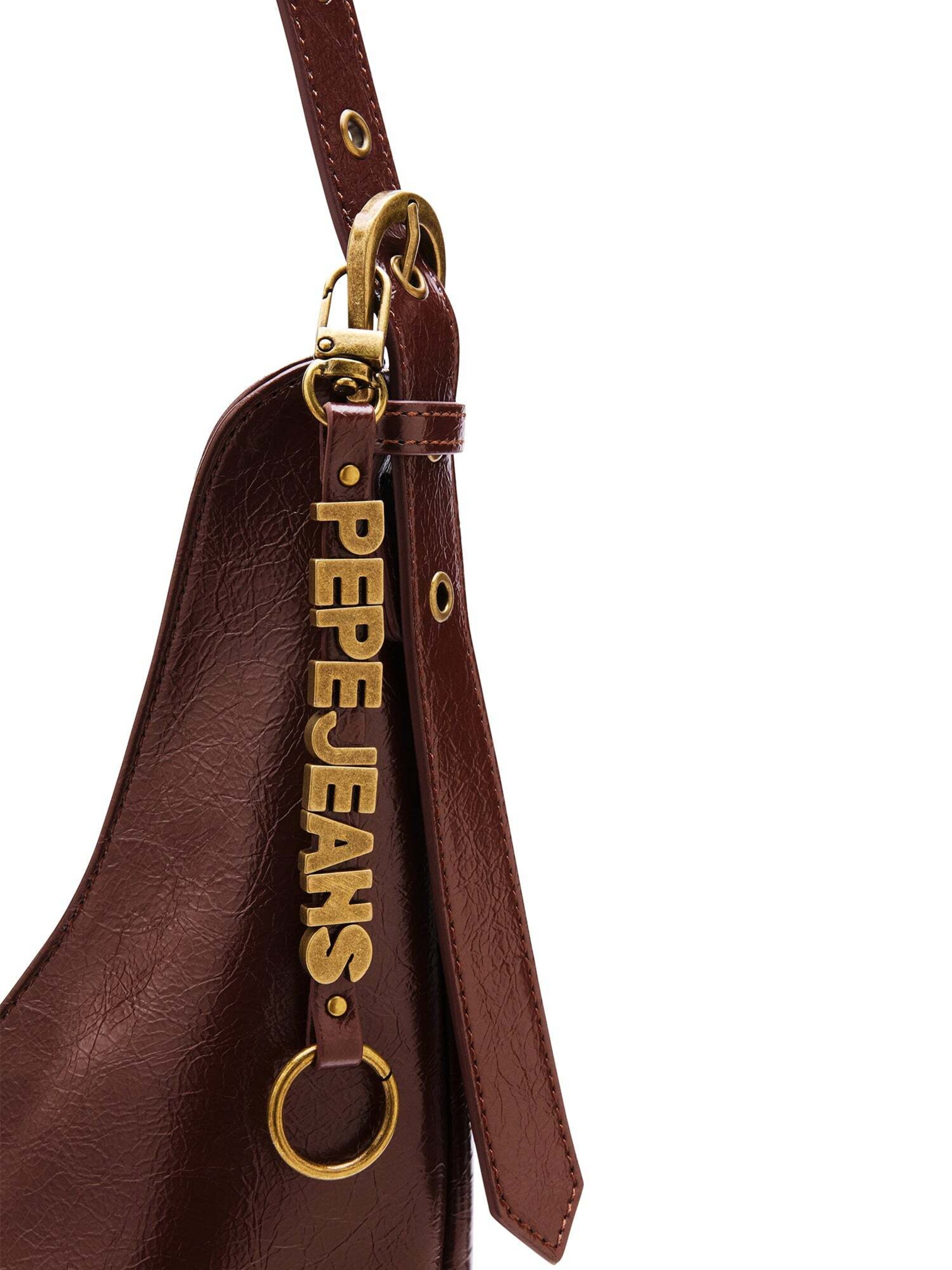 Pepe Jeans - Bolso de hombro 'Ianna' en marrón