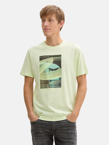 TOM TAILOR Shirt in Green: front