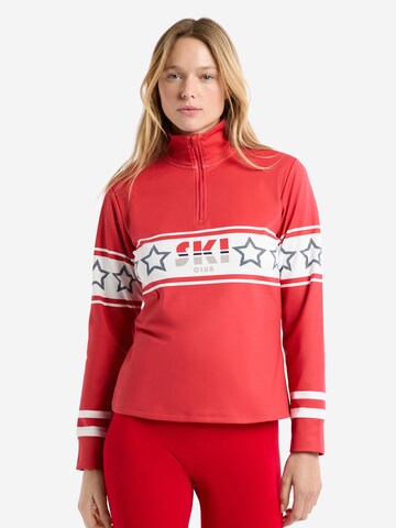 ETAM Sweatshirt 'Willow' in Red: front