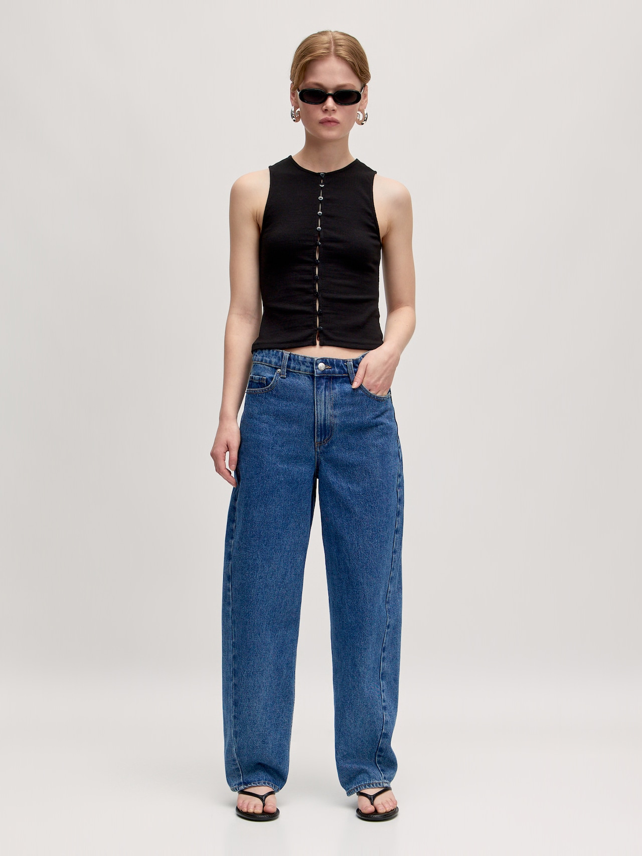 EDITED Produits Haut 'Everly' noir