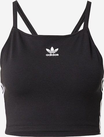Haut 'Adicolor' ADIDAS ORIGINALS en noir : devant