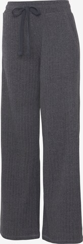 LASCANA Pajama pants in Grey