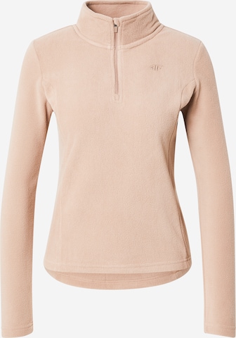 4F Sports sweater in Beige: front