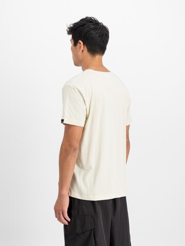 Maglietta 'Carbon' di ALPHA INDUSTRIES in bianco
