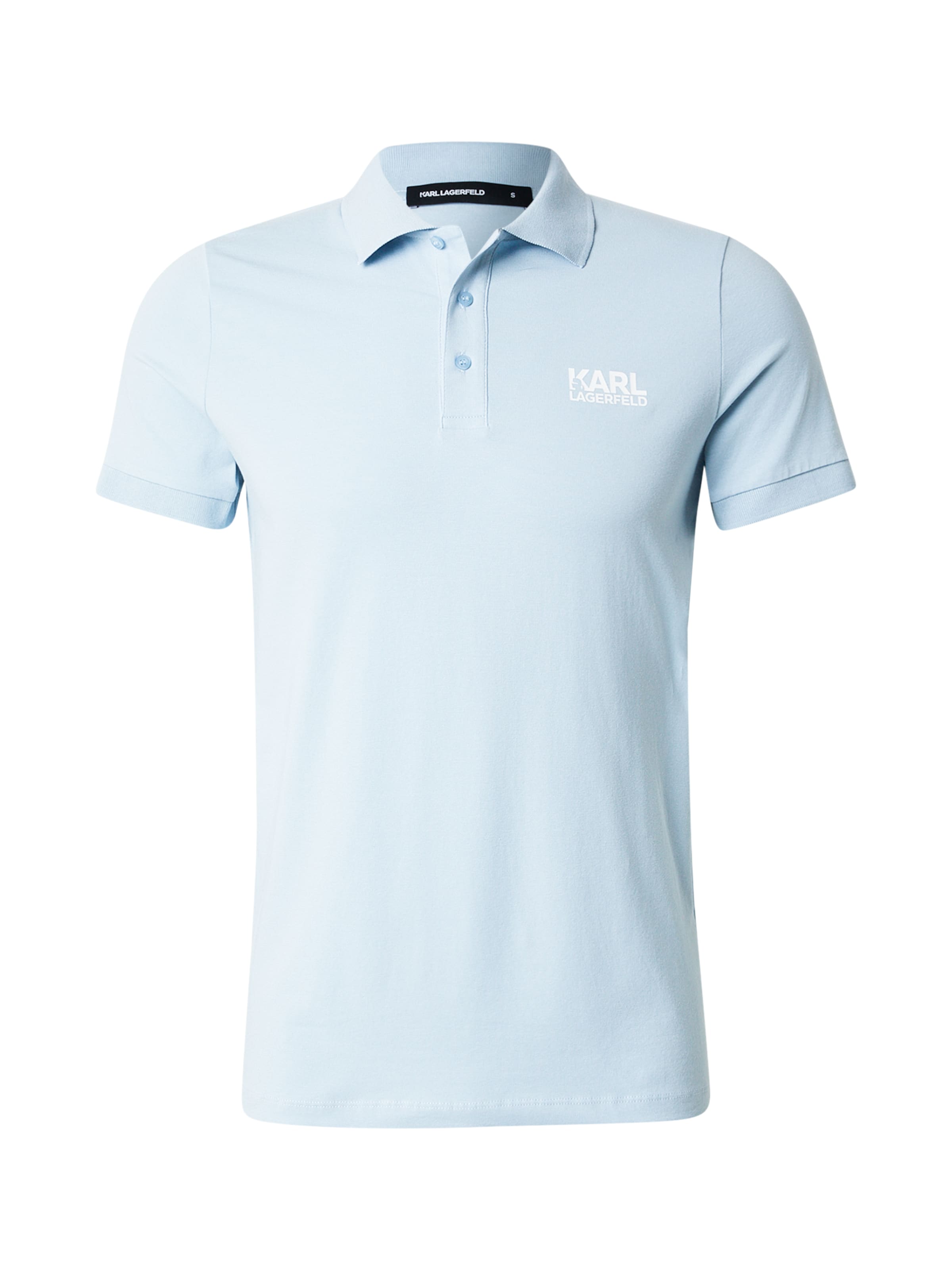 T-Shirt Karl Lagerfeld en bleu : devant