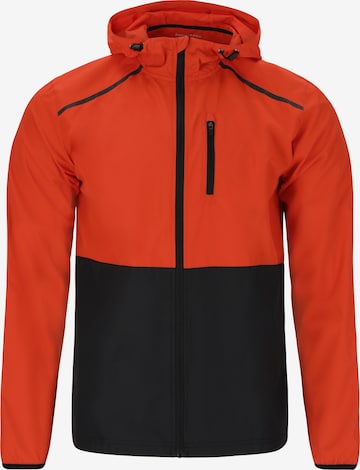 ENDURANCE Athletic Jacket 'Hugoee' in Orange: front