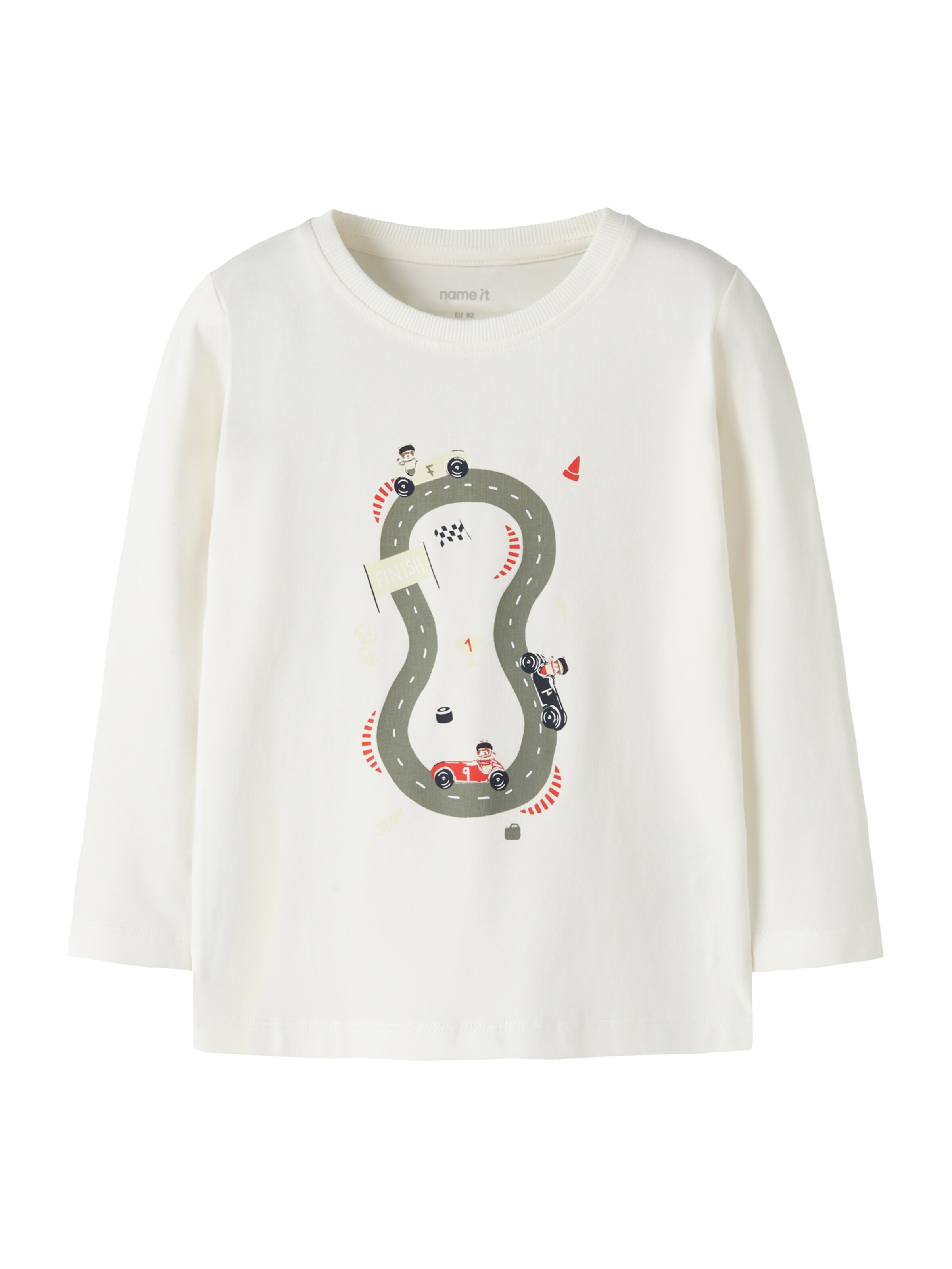 NAME IT Póló 'NMMVUX' - fehér: elől