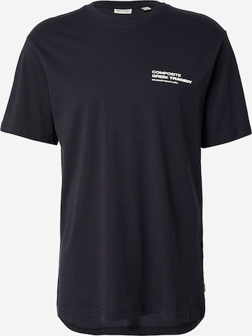 Only & Sons Shirt 'ONSMATTEO' in Zwart: voorkant