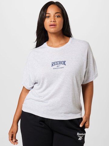 Reebok - Camiseta funcional 'Workout Ready Supremium' en gris: frente