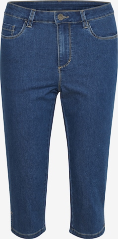Kaffe Slim fit Jeans 'Vicky' in Blue: front