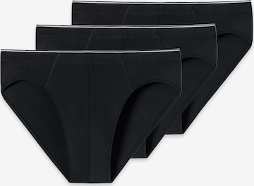 SCHIESSER Slip '95/5 Organic Cotton' in Zwart: voorkant