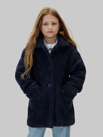 Calvin Klein Jeans Mantel in Blauw: voorkant
