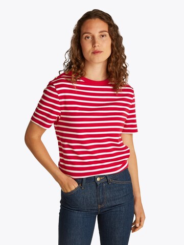 Maglietta di TOMMY HILFIGER in rosso: frontale