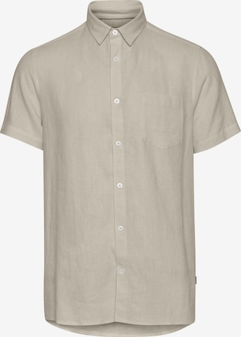 !Solid Regular fit Button Up Shirt 'Allan' in Beige: front