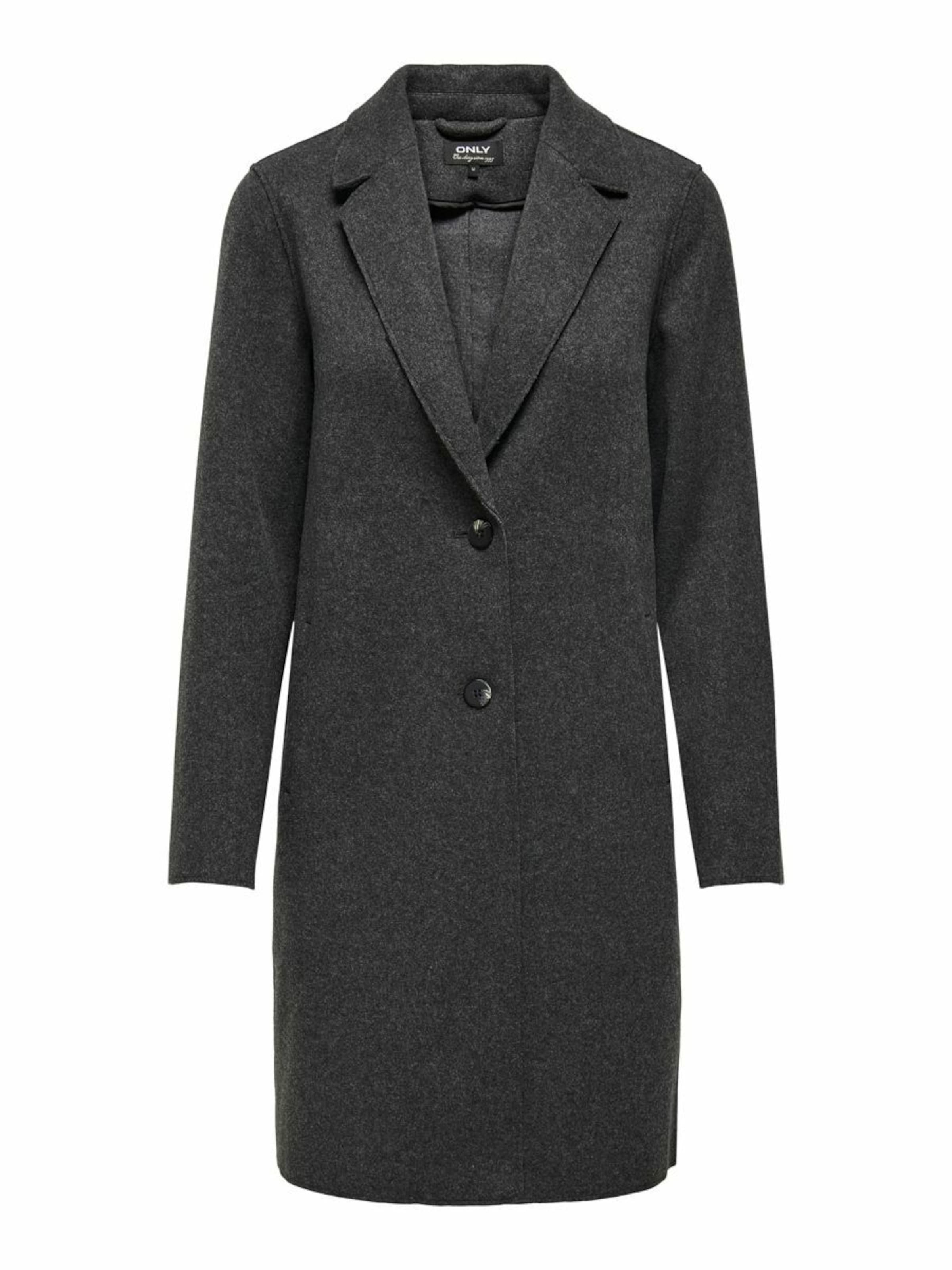 ONLY Between-Seasons Coat 'ONLCARRIE' in Grey: front