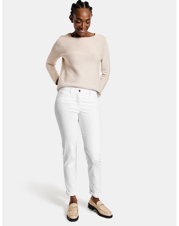 Slimfit Jeans di GERRY WEBER in bianco: frontale