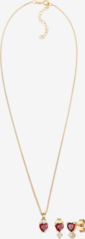 ELLI Schmuckset in Gold: Vorderseite