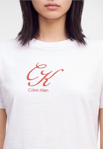 Calvin Klein Jeans Μπλουζάκι σε λευκό