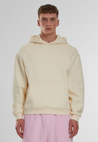 Urban ClassicsSweater majica 'Fluffy' - bež boja: prednji dio