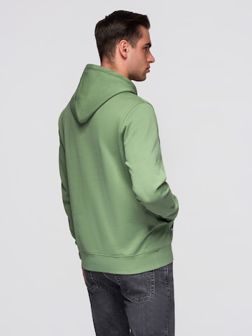 Sweat-shirt Ombre en vert