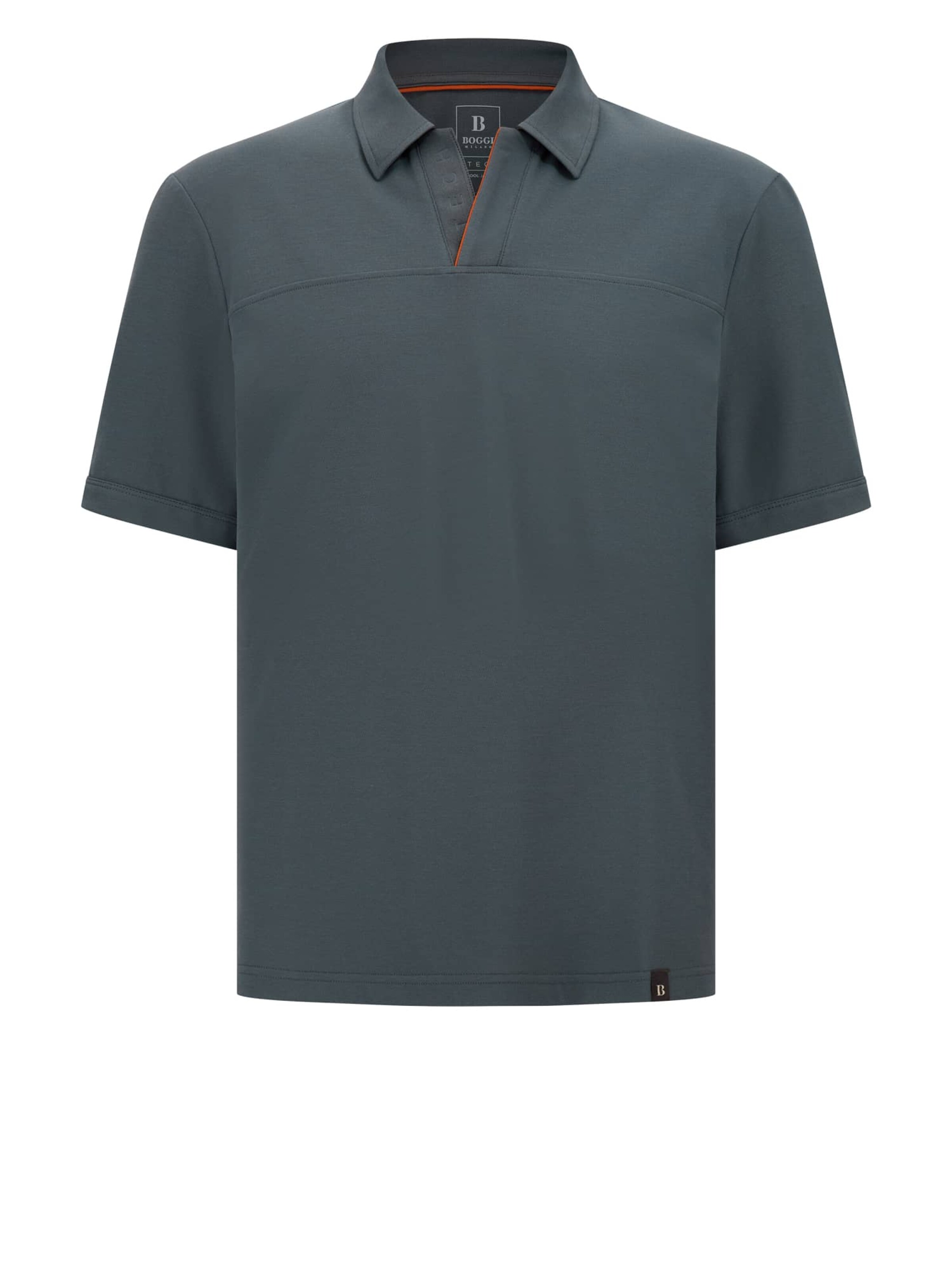 Boggi Milano Футболка 'B Tech' в Серый: спереди