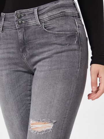 ONLY Skinny Jeans 'ONLCARMEN' in Grey