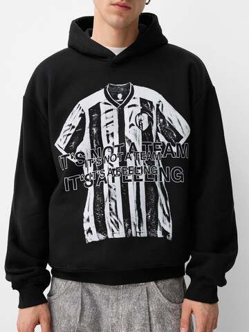 Bershka Sweatshirt i sort