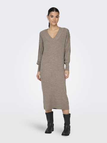ONLY Knit dress in Beige