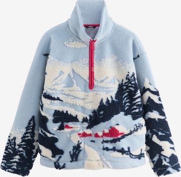 mėlyna Next Megztinis be užsegimo: priekis