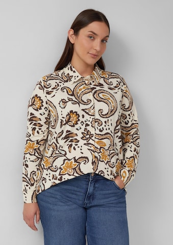 Chemisier s.Oliver en beige : devant