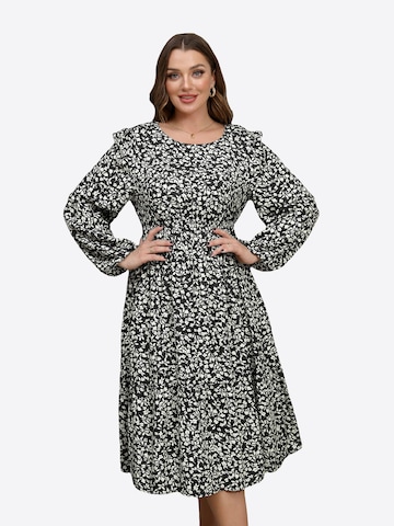 Cupshe Dress in Black: front