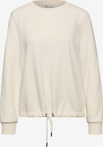 STREET ONE Sweatshirt i beige: forside