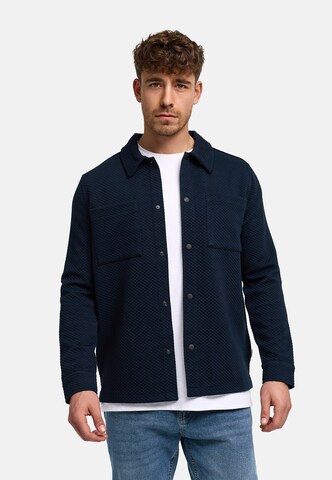 Coupe regular Chemise 'Rhomon' INDICODE JEANS en bleu : devant